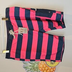 Marfinno - Men's Bermuda Swim Trunks with Cargo Pocket​​​​